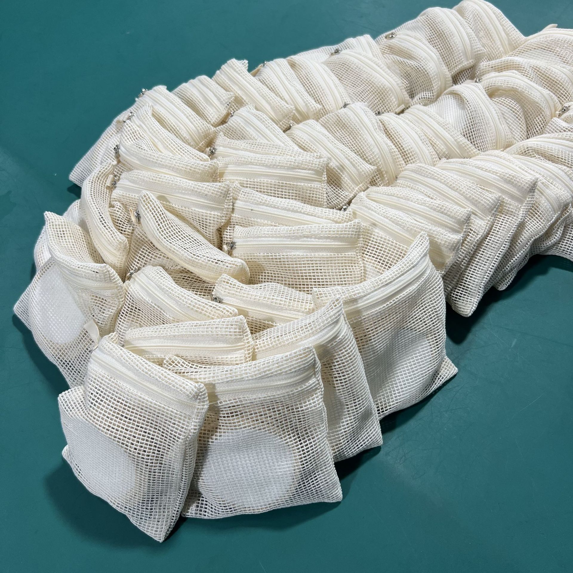 新款专用棉网高档肥皂盒天然有机棉可搭配卸妆垫方便杂物整理袋