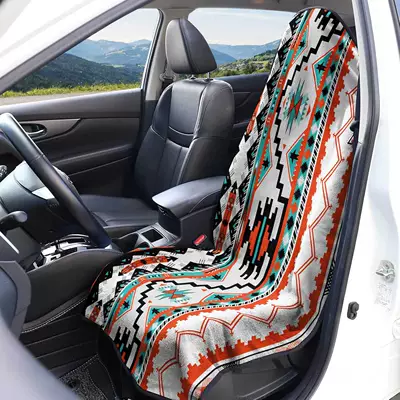 Geometric Seat Towel Cover: Universal seat cover