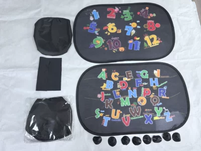 Sun shade – Sun Protection and Heat Insulation Curtains - 4930-apple-asnowman-18-black-suction-cup