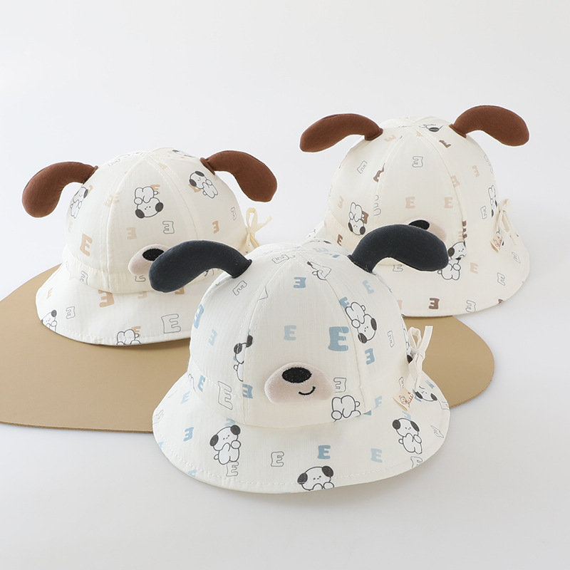 Sombrero para bebés primavera lindo super lindo pequeño mes sombrero sombrero de sol primavera delgado bebé ajustable sombrero de cuenca