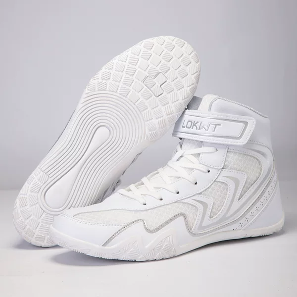Professional Wrestling Shoes, Sanda Fighting Shoes, Non-Slip and Wear-Resistant Martial Arts Training Boxing Shoes, Taekwondo Muay Thai Men's Fighting Shoes