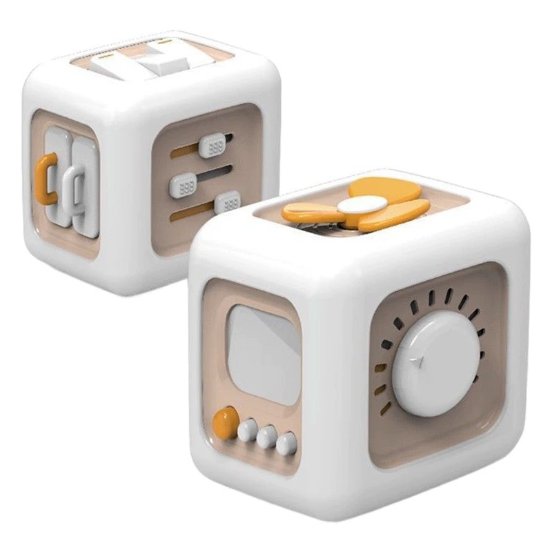 В наличии трансграничный занятый мяч детская головоломка переключатель раннее образование кубик Рубика Движение музыкальные детские игрушки для утончения пальцев