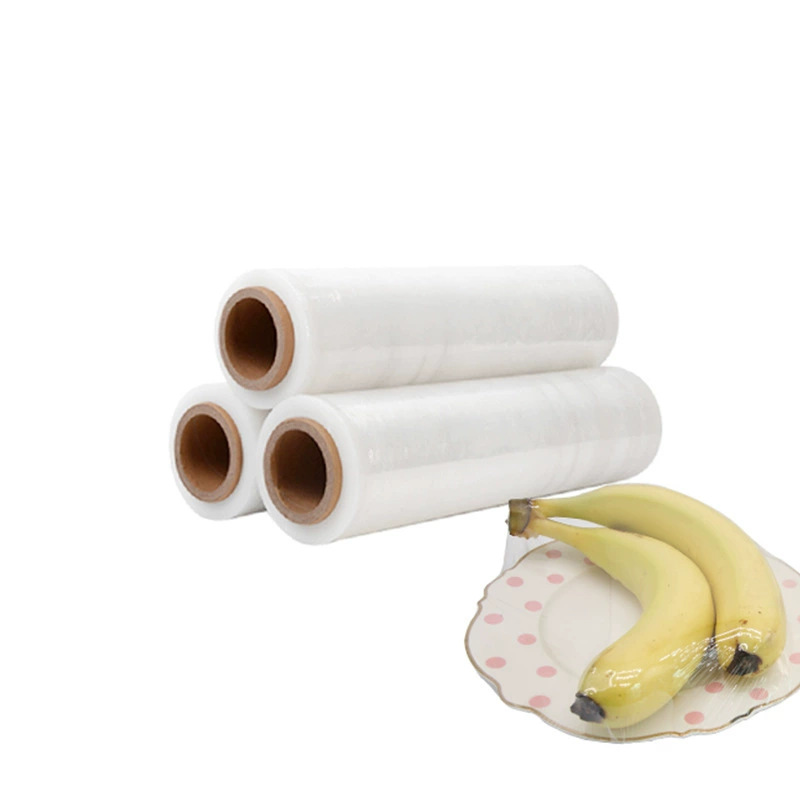 Juyou gran rollo de alimentos cuerpo desnudo resistente a altas temperaturas para calentamiento de alimentos domésticos película de preservación de PE desechable sin fractura