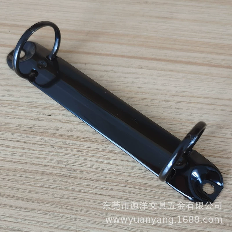Black gold clip, stationery, 2 pieces, tear-off sheet