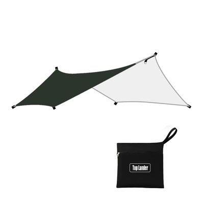 Outdoor Hexagonal Canopy Tent 3×4m Waterproof Camping Style Awning Multi-Person Camping Style Picnic Beach Awning (Avtomobil yan çətirləri) - black-34m