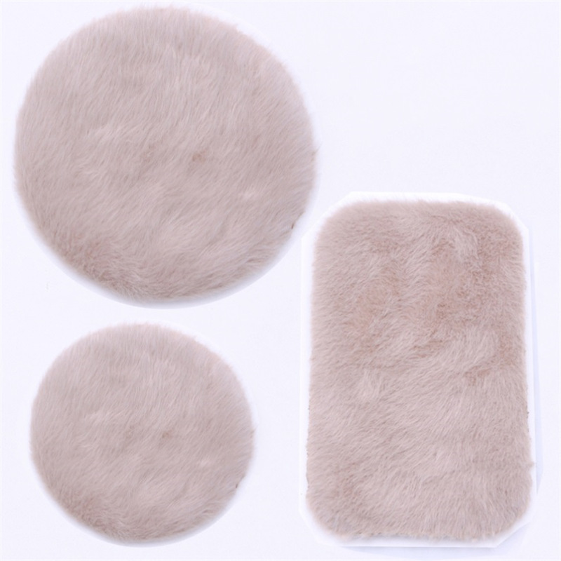 仿兔毛商用展柜毛垫书柜毛垫免洗绒坐垫铺炕泡泡绒纯色支持