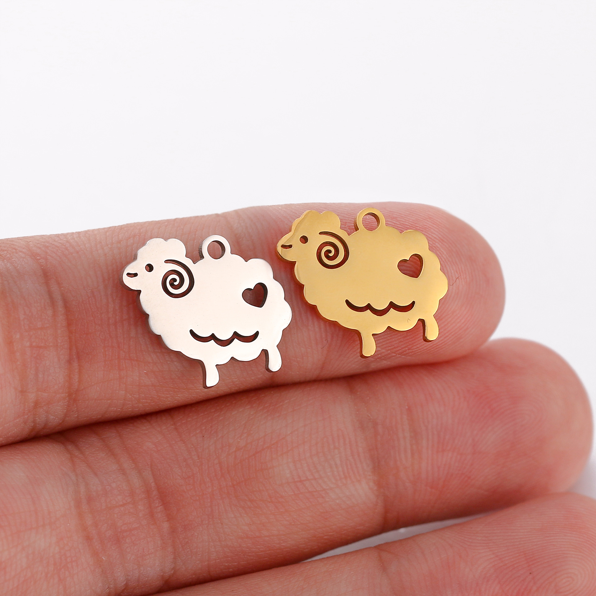 10g Weight Pendant Jewelry Making Type Jewelry Accessories Classification 5 PCS/Package Quantity 304 Stainless Steel Material Rabbit, Animal, Squirrel, Owl Pattern All Seasons Season Polished Finish Cute, Simple Style Style 5 PCS/Package 304 Stainless Steel Rabbit Animal Squirrel Polished Pendant Jewelry Accessories 8