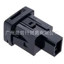 适用本田思域飞度汽车配件AUX辅助输入插孔音频接口39112-SNA-A01