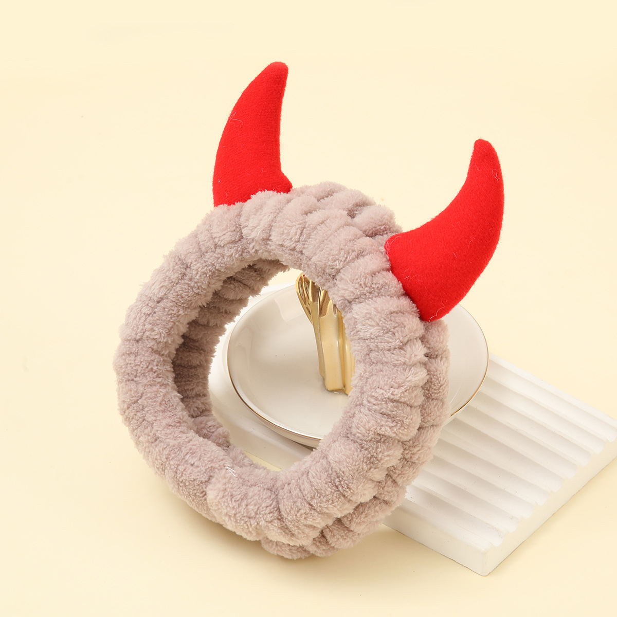 Moda europea y americana corn roja corn