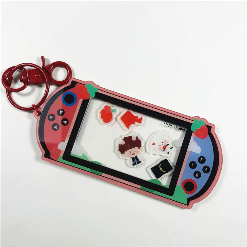 Звезда периферийная подвеска прозрачная акриловая качалка музыка стоячая карта брелок рекламный мультфильм брелок