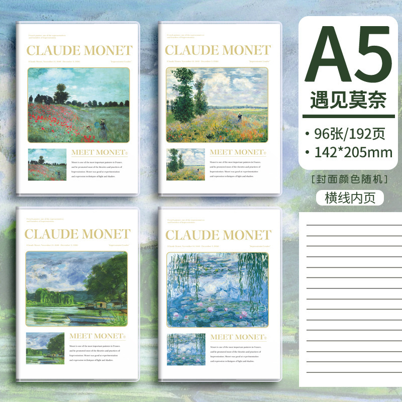 Venta al por mayor fábrica B5 A5 funda de goma portátil engrosado, diario fresco pequeño de alto valor, uso de oficina para estudiantes