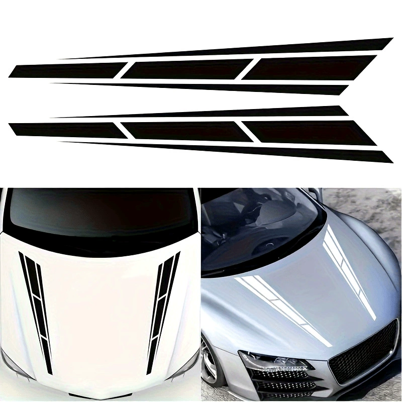 Кросс-бордерный TEMU Amazon специализируется на наборе виниловых наклеек для волос, гоночных полос и клетчатых узоров.