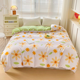 Cotton quilt cover single summer single 1.5x 2.0 meter cotton students 200x 230 double thin household manufacturers