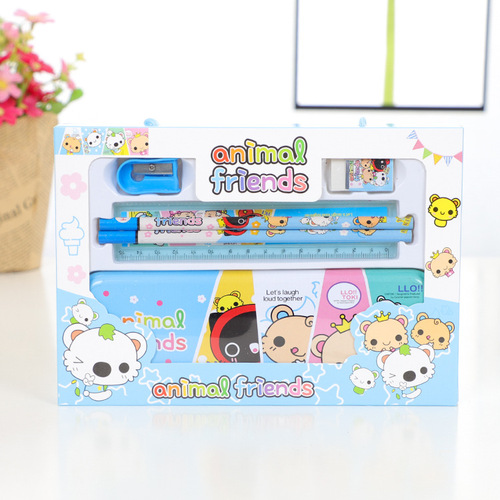 Creative stationery gift box set primary school students learning stationery supplies Children's Day birthday gift back-to-school rewards