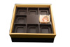 Factory directly provides all kinds of moon cake plastic inner support PET coffee moon cakes, plastic -sucking tray four -grid sucking box