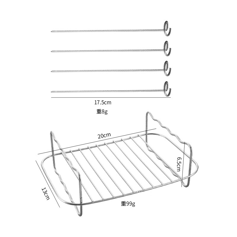 [201 스테인리스] 4핀 그릴