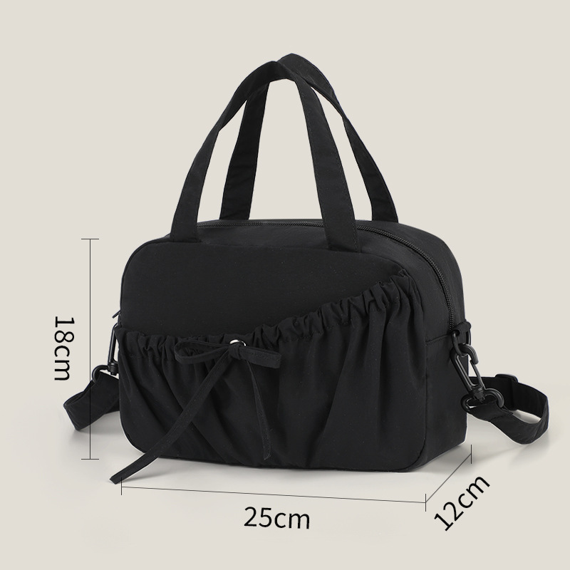 Moda nueva bolsa de mujer, bolsos casuales dulces, bolsos de oficina, bolsos suaves y pegajosos para salir, bolsos japoneses