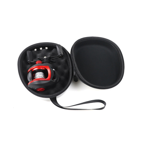 Best-selling EVA spinning reel bag, water drop shape, casting reel, pontoon fishing reel, portable hard shell protective case, anti-fall storage bag