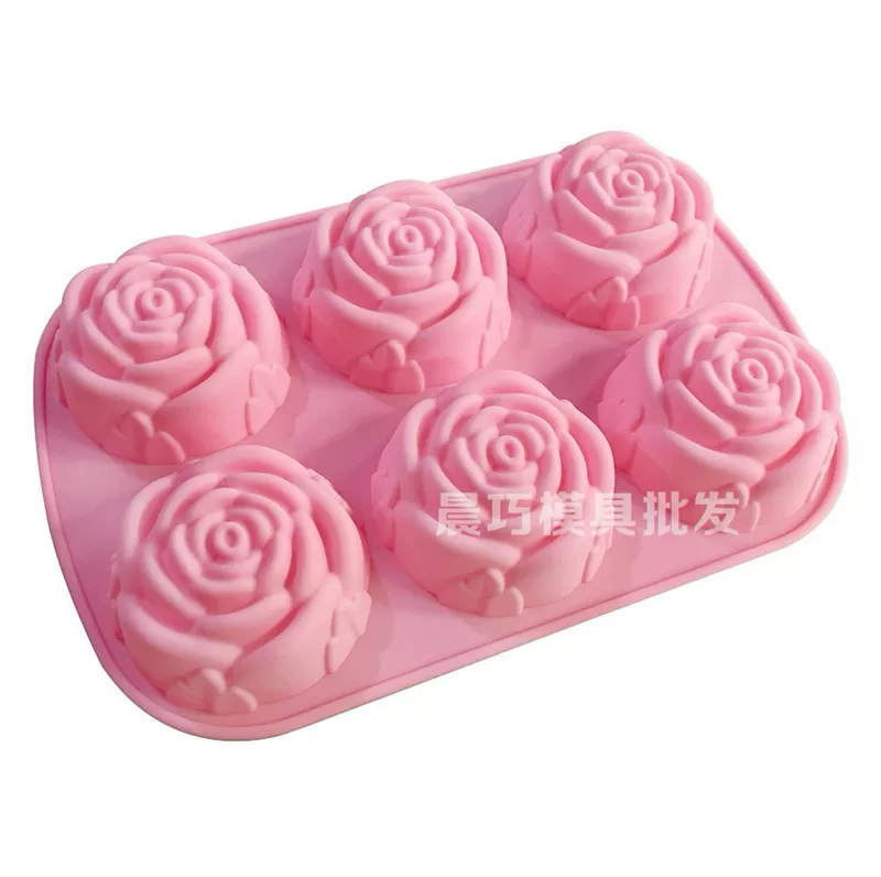 Силиконовое мыло ручной работы с розой, форма для мыла, цветы