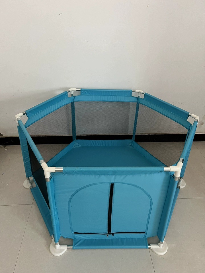 Valla para bebés Cama de juego transfronterizo sobre el suelo Almohadilla para gatear para bebés Barrera protectora para interiores Hogar Ocean Ball Valla para niños