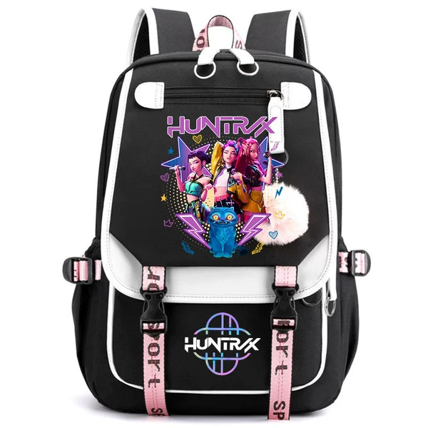 O Backpack/Black and White Witch Hunters 03