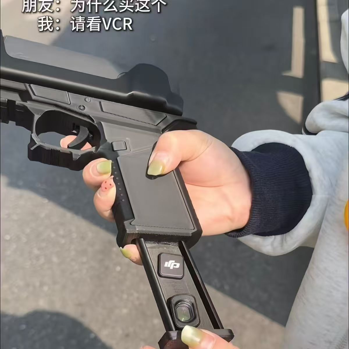 DJI pocket3 bolsas de almacenamiento de pistolas creativas accesorios portátiles coleccionistas de cubierta protectora de decoración