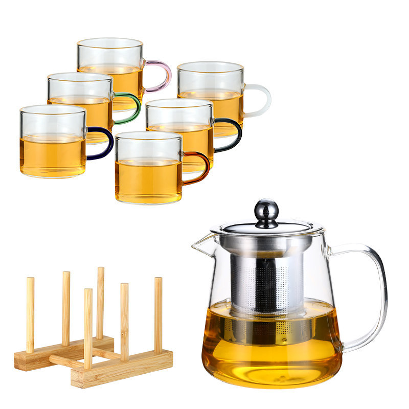 Taza de Té Kung Fu de Vidrio Resistente al Calor para Hogar