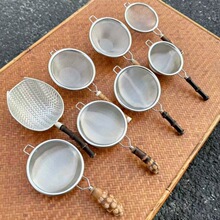 紫竹柄茶漏 茶滤网 茶铲 茶叶过滤器 茶具配件 茶道用品 竹工艺品
