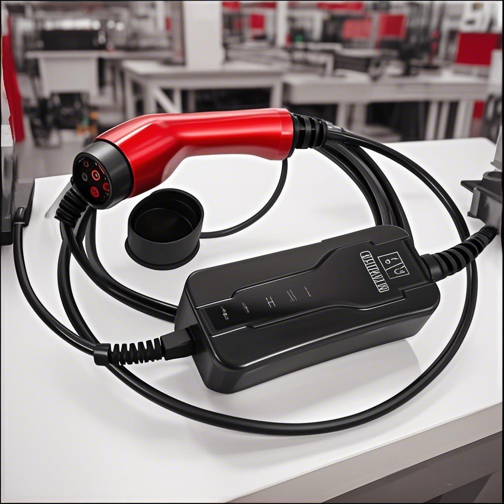 上海展会2025电车便携式充电桩-模式2-国标/欧标/美标