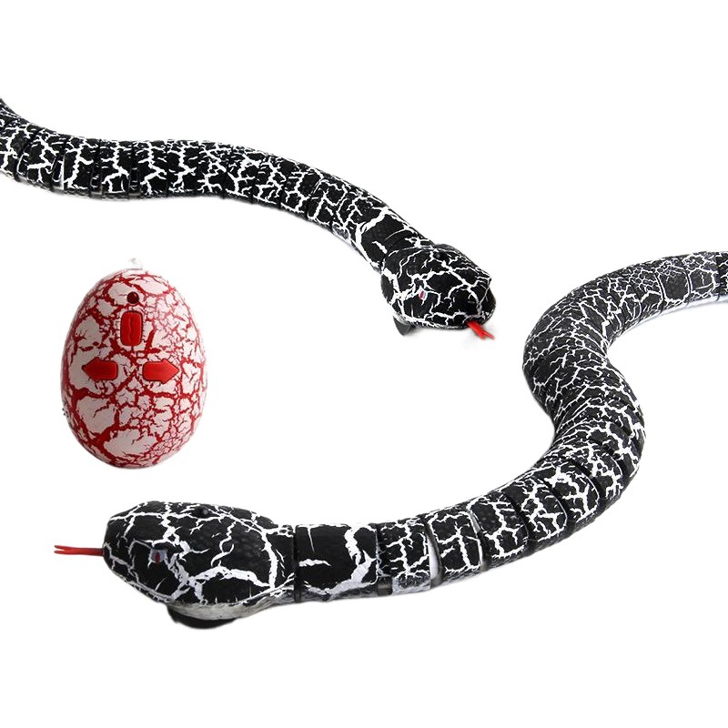 FUENTE fabricante Nueva simulación de infrarrojos exóticos serpiente de control remoto juguete de los niños truco de miedo inducción serpiente reptil
