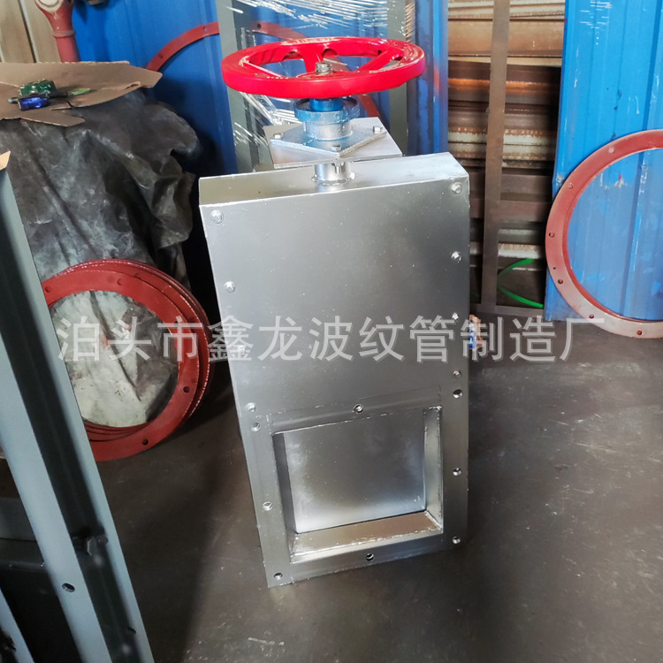工厂排水管道闸门 不锈钢手动平板闸门 鱼塘排水阀门
