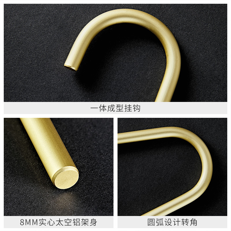 Percha de pantalones de aleación de aluminio de espacio al por mayor pantalones en forma de ganso rack armario de almacenamiento artefacto percha en forma de Z sin costura pull-out