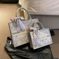 小眾設計潮流時尚托特包女包2023新款氣質百搭手提包高級感手拎包