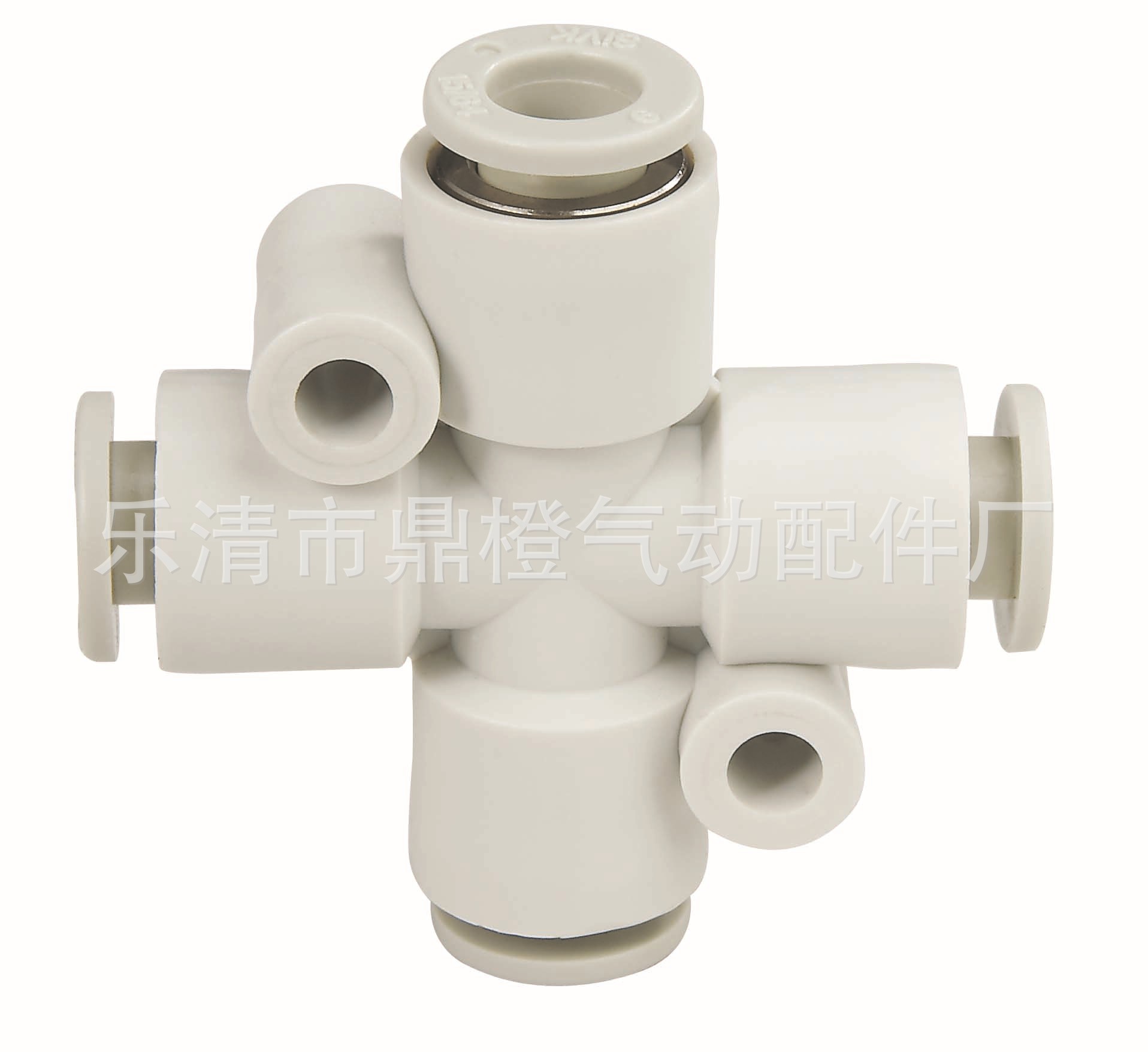 SMC款KB2TX变1十字四通接头变径接头KB2TY变2四通塑料接头