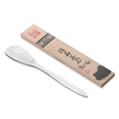 Wholesale stainless steel Pu'er tea knife, tea needle, tea set accessories, Tea Horse Road, thick tea pruner, logo printed tea gift