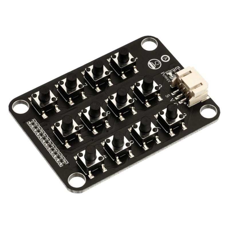 Однокристальная клавиатура микрокомпьютера Матричная клавиатура Клавиатура 3*4/3x4 Клавиатура Модуль клавиатуры 12 клавиш