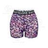 Blue and purple leopard print