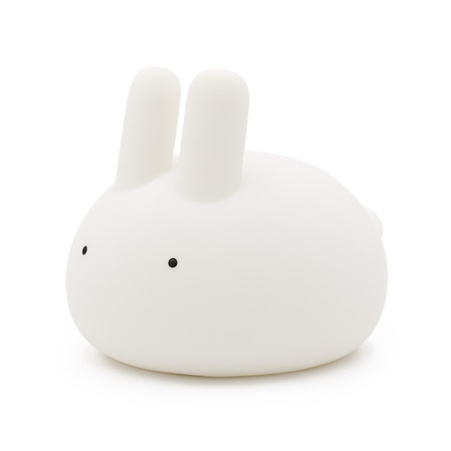 Maruko Rabbit Night Light USB Rechargeable Dimming Pat Silicone Lamp LED Cute Cartoon Rabbit Timable Desk Lamp