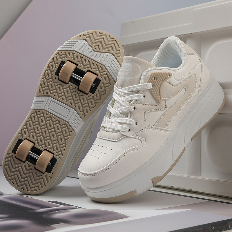 New heelloo shoes four-wheel children's roller skates men and women students skates teenagers roller shoes deformation sneaker New heelloo shoes four-wheel children's roller skates men and women students skates teenagers roller shoes deformation sneaker