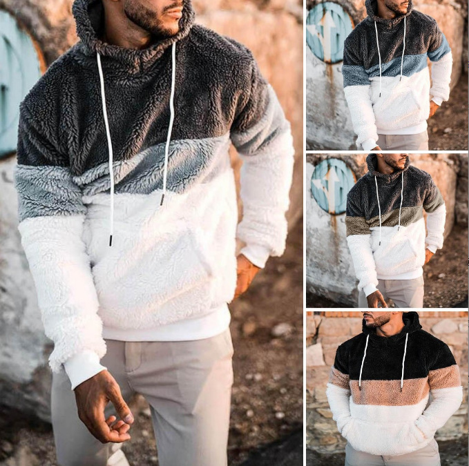 Hooded Casual Sweater Image 2
