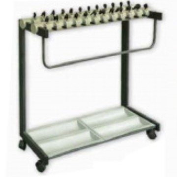 超宝D-003 24头带锁型/雨伞架/带锁雨伞架