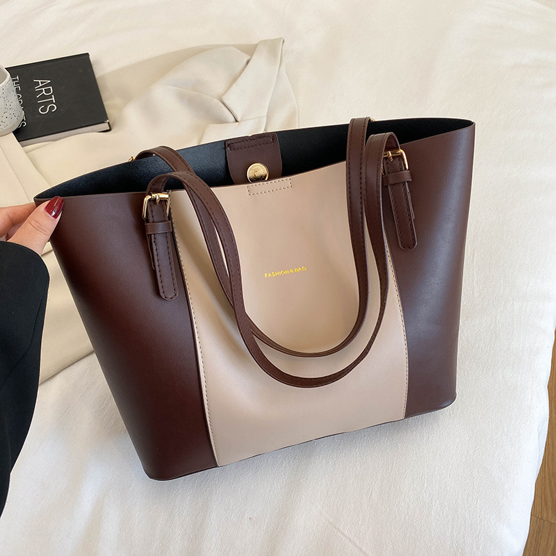 Hot-Selling Bags, Simple and Elegant Commuter Bags for Women, 2025 New Style, Large-Capacity Shoulder Handbags, Pu Tote Bags