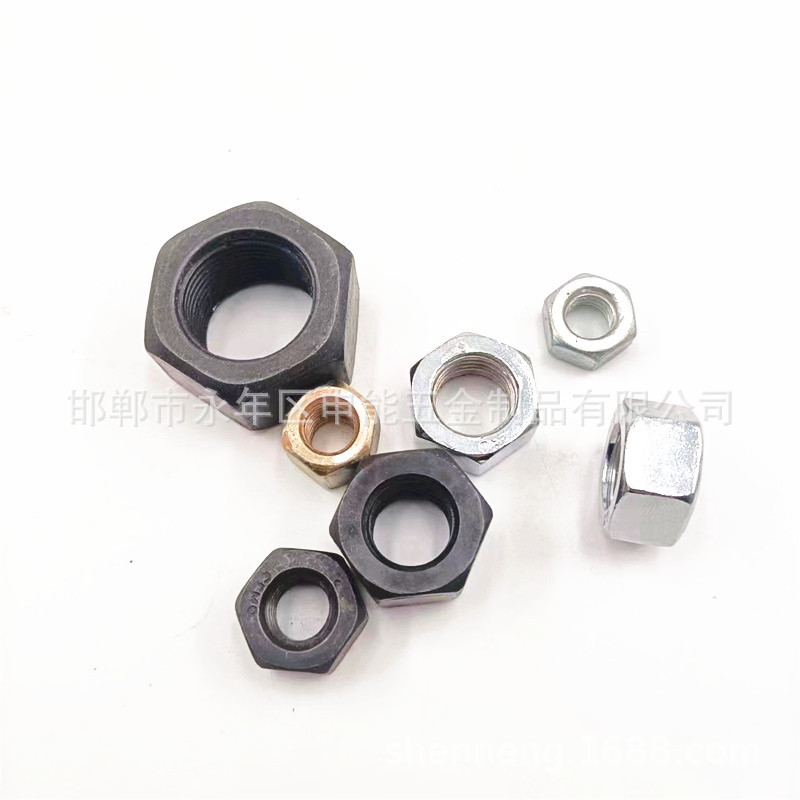 细牙螺母 GB/T6176 高强度细扣螺帽 gb6176 镀锌细螺纹螺母GB6176