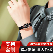 kezzi珂紫女士手表防水百搭简约轻薄小巧细带休闲皮带女款石英表