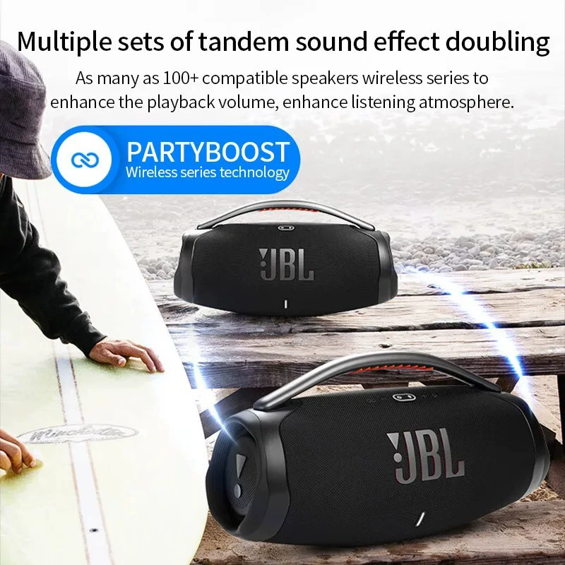 Динамик Bluetooth J.B.L Boombox3 Wi Edition Music Warrior