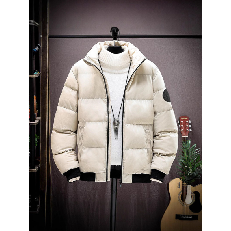 Tigre chaqueta de algodón hombre plumón corto engrosado chaqueta de algodón caliente para estudiantes