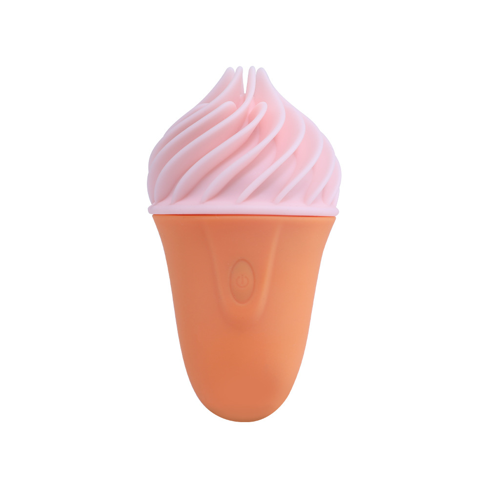Estimulador de helado de arroz fresco masaje Adulto Femenino punto G masturbación vibrador juguetes sexuales entrega al por mayor