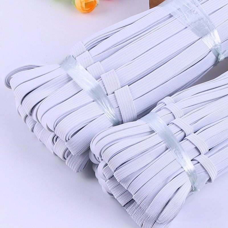 爆款2025 双层黑白走马袖口带橡根弹力加厚高弹力 现货松紧带