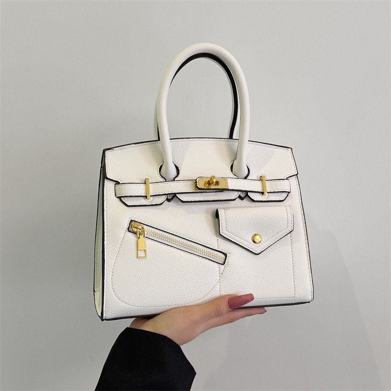 レディースhandbagプラチナバッグ女性2025新型クロスボーダー女性バッグ大容量手提げシングルショルダーバッグ|undefined