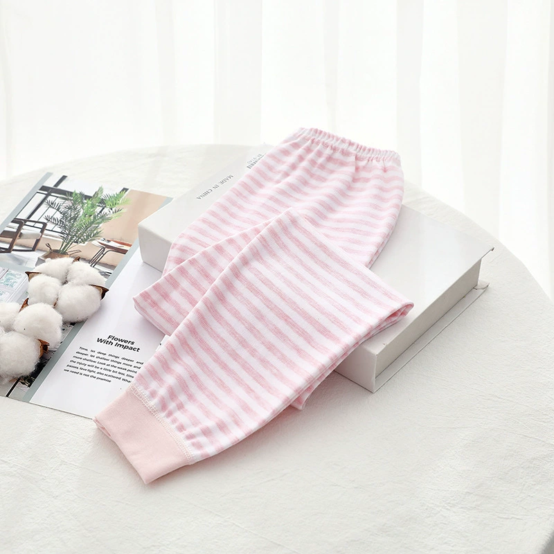 Children's thermal underwear for men and women girl's, autumn woolen small leggings